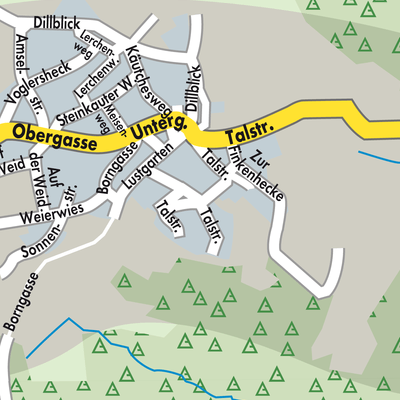 Stadtplan Greifenstein