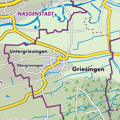 Übersichtsplan Griesingen