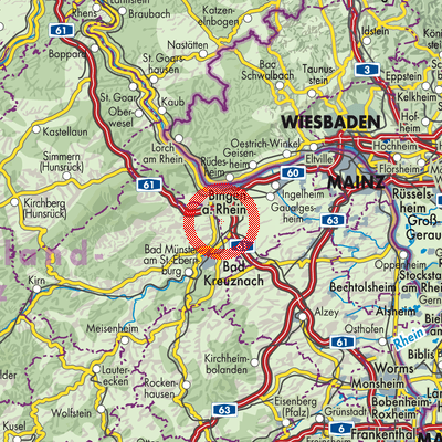 Landkarte Grolsheim
