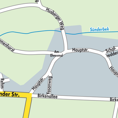 Stadtplan Groß Kummerfeld
