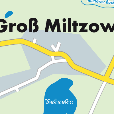 Stadtplan Groß Miltzow