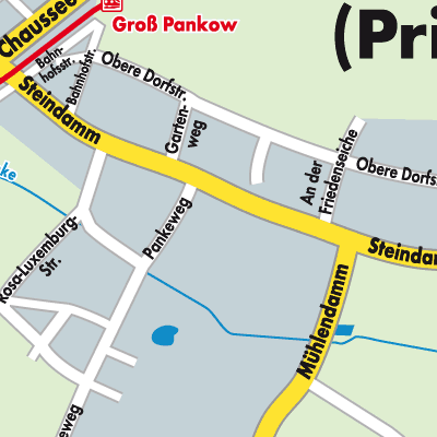 Stadtplan Groß Pankow (Prignitz)