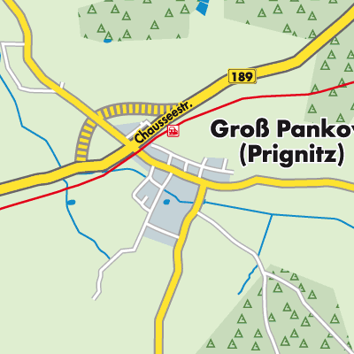 Übersichtsplan Groß Pankow (Prignitz)