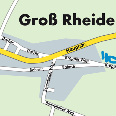 Stadtplan Groß Rheide