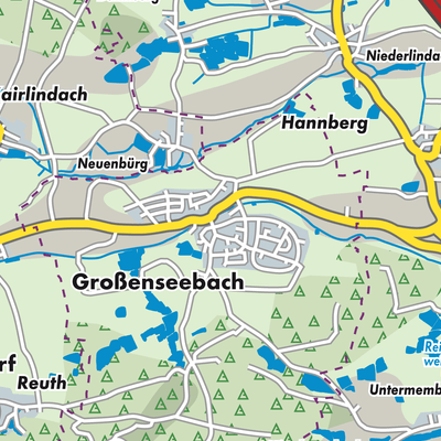 Übersichtsplan Großenseebach