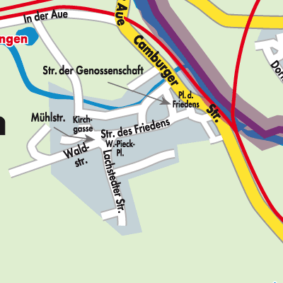 Stadtplan Großheringen