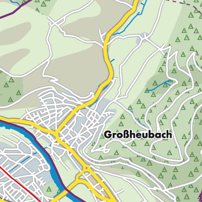 Übersichtsplan Großheubach