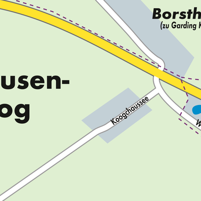Stadtplan Grothusenkoog