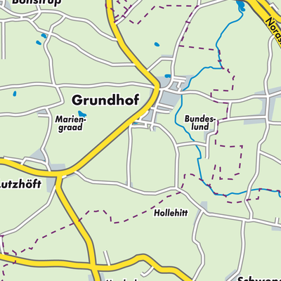 Übersichtsplan Grundhof