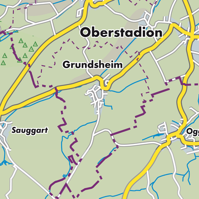 Übersichtsplan Grundsheim