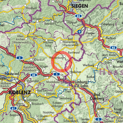 Landkarte Guckheim
