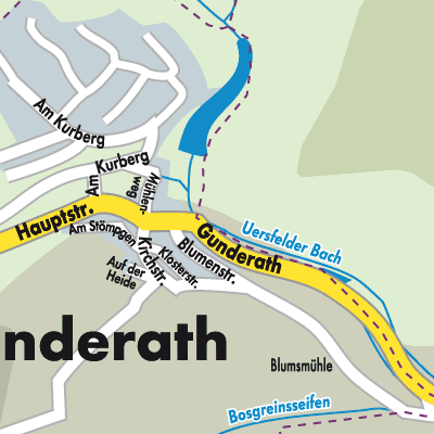 Stadtplan Gunderath