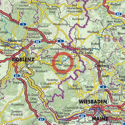 Landkarte Gutenacker