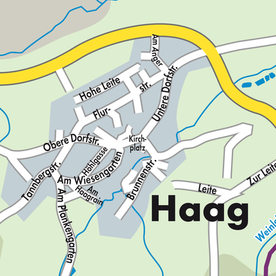 Stadtplan Haag
