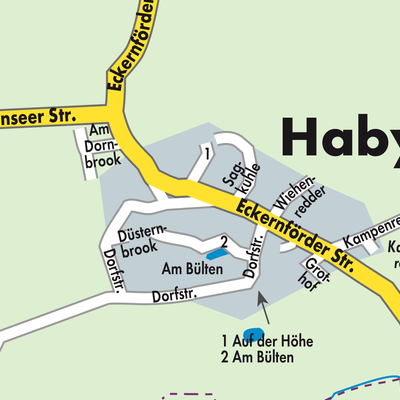 Stadtplan Haby