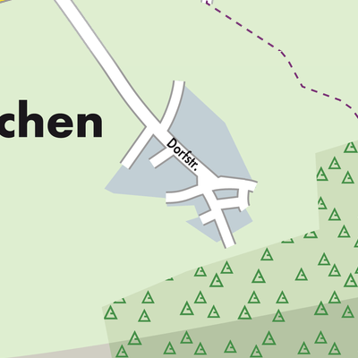 Stadtplan Hainichen