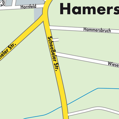 Stadtplan Hamersen