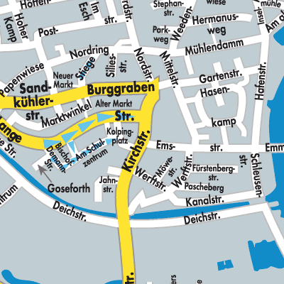 Stadtplan Haren (Ems)