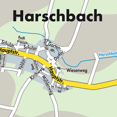 Stadtplan Harschbach