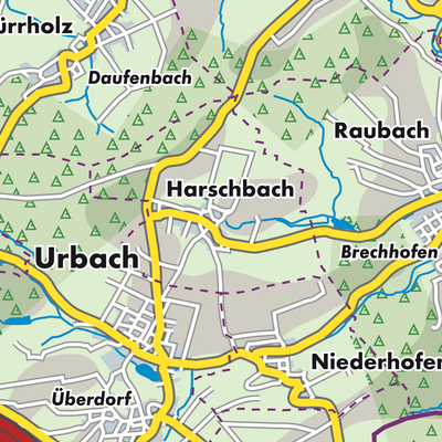 Übersichtsplan Harschbach
