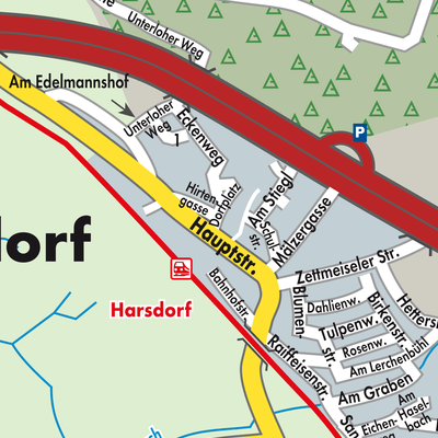 Stadtplan Harsdorf