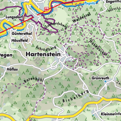 Übersichtsplan Hartenstein