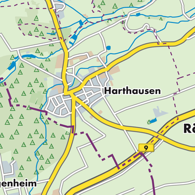 Übersichtsplan Harthausen