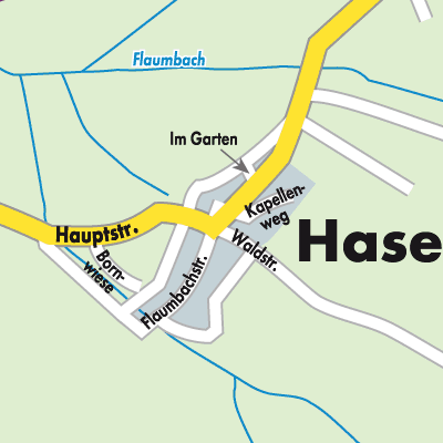 Stadtplan Haserich