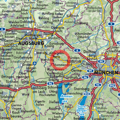 Landkarte Hattenhofen