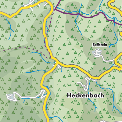 Übersichtsplan Heckenbach