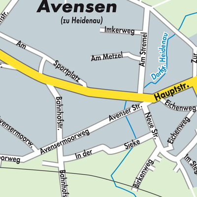 Stadtplan Heidenau
