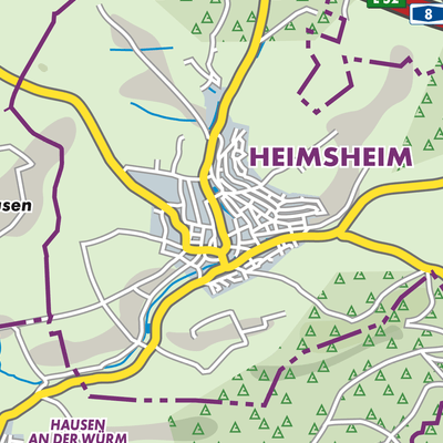 Übersichtsplan Heimsheim