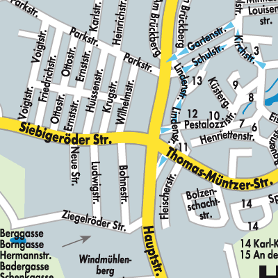 Stadtplan Helbra