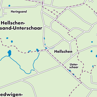 Übersichtsplan Hellschen-Heringsand-Unterschaar