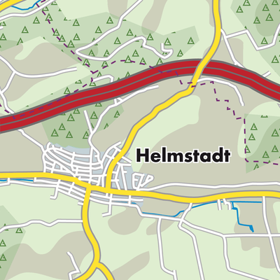 Übersichtsplan Helmstadt