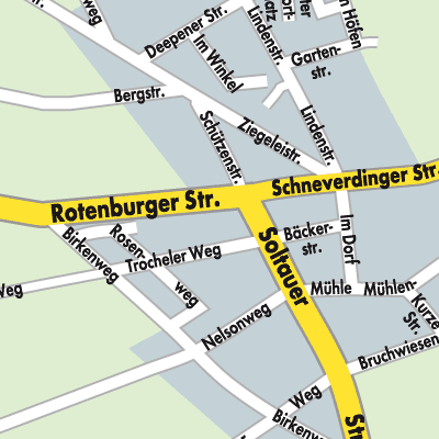 Stadtplan Hemslingen