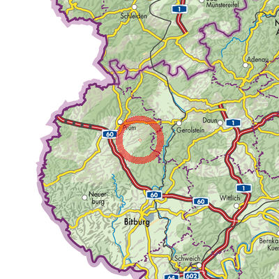 Landkarte Hersdorf