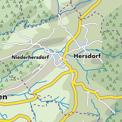 Übersichtsplan Hersdorf