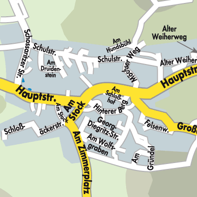 Stadtplan Hiltpoltstein