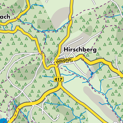 Übersichtsplan Hirschberg