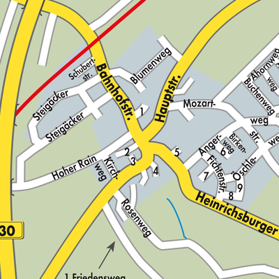 Stadtplan Hochdorf
