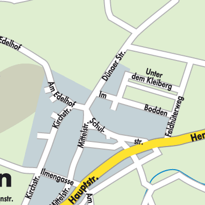 Stadtplan Hörden am Harz