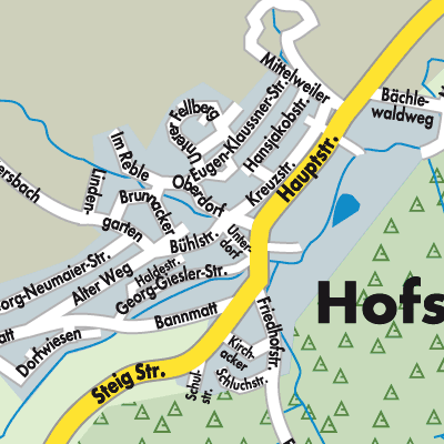 Stadtplan Hofstetten