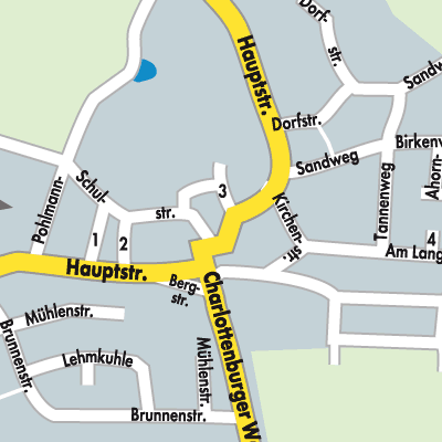 Stadtplan Hohenaspe