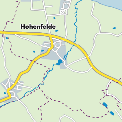 Übersichtsplan Hohenfelde