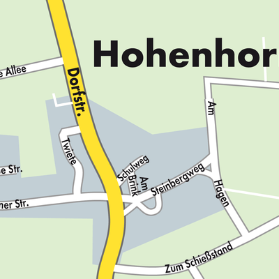 Stadtplan Hohenhorn