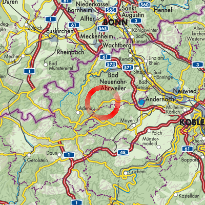 Landkarte Hohenleimbach
