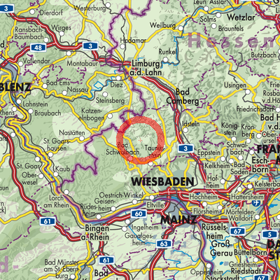 Landkarte Hohenstein