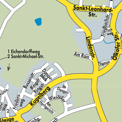 Stadtplan Hohentengen