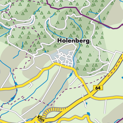 Übersichtsplan Holenberg